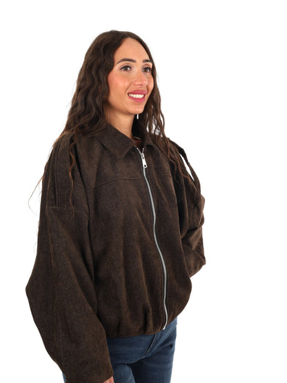 Miss love giubbino da donna cioccolato