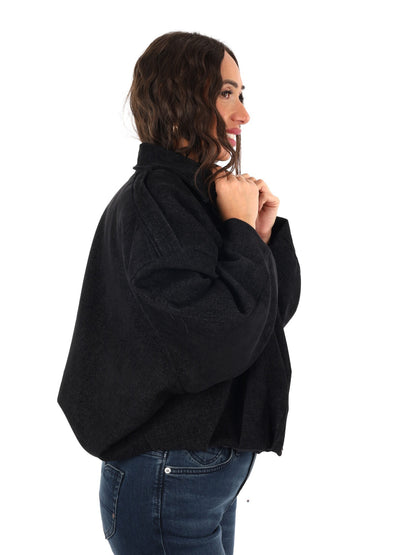 Miss love giubbino da donna nero
