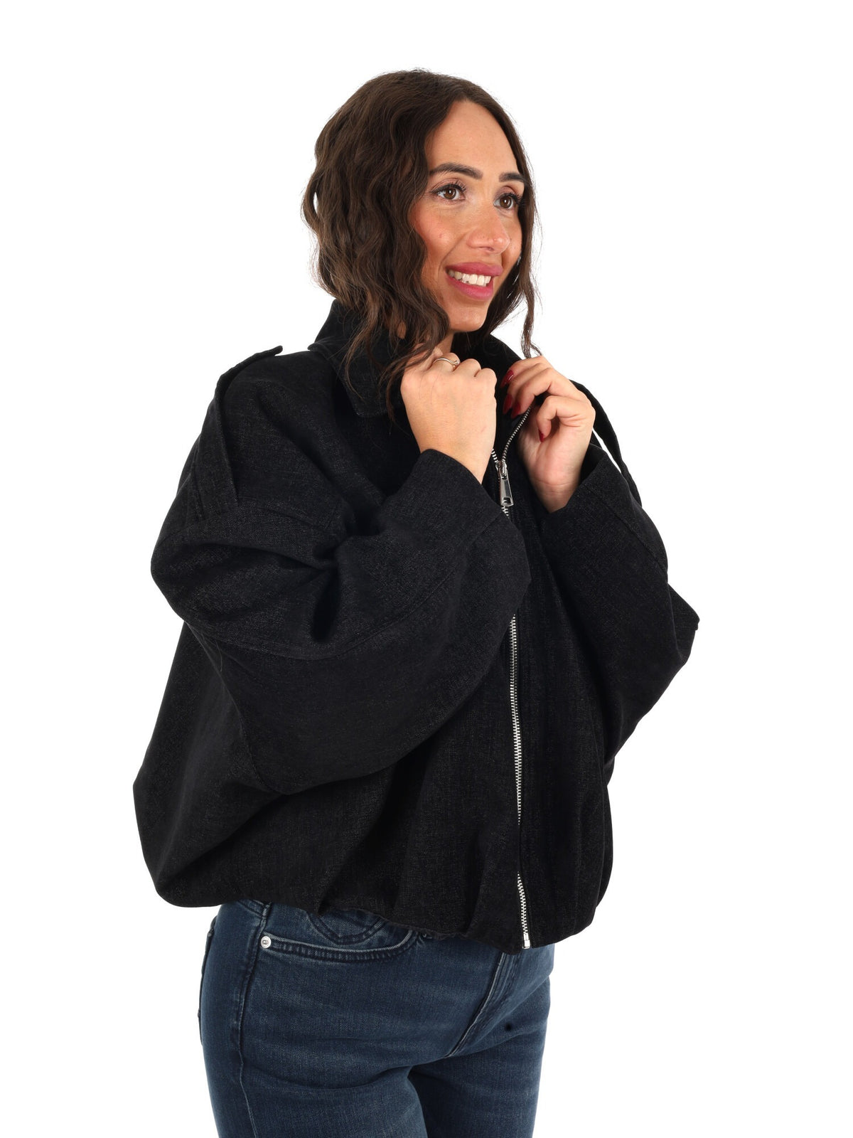 Miss love giubbino da donna nero