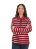 miss-love-polo-righe-da-donna-rosso