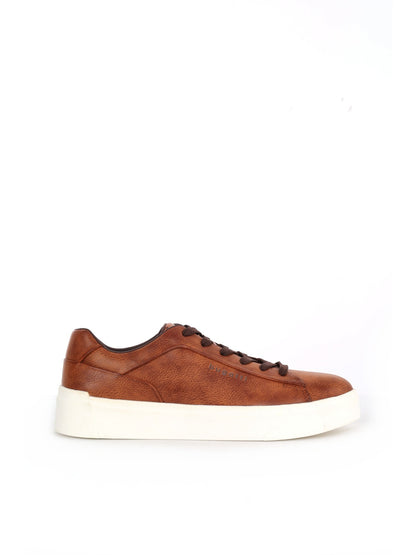Bugatti gunter sneakers da uomo cognac