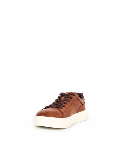 Bugatti gunter sneakers da uomo cognac