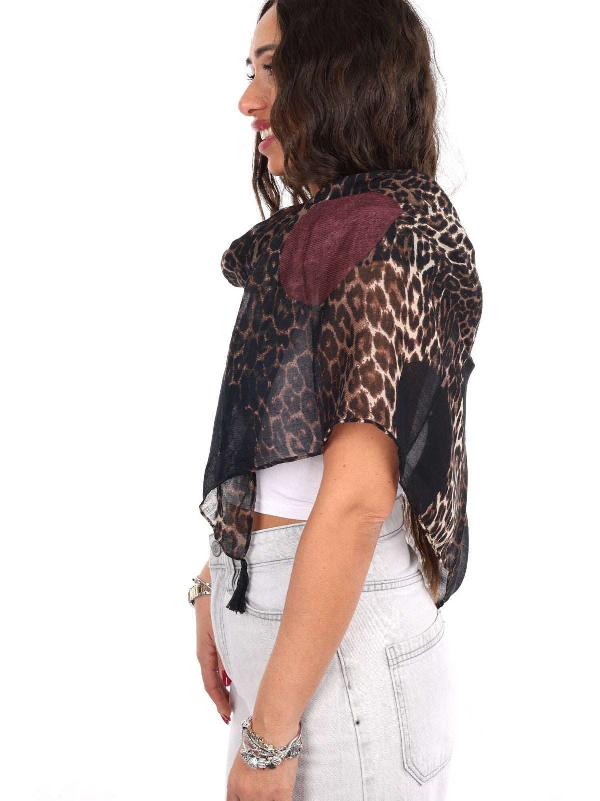 Pashbag kensington pashmina da unisex maculato