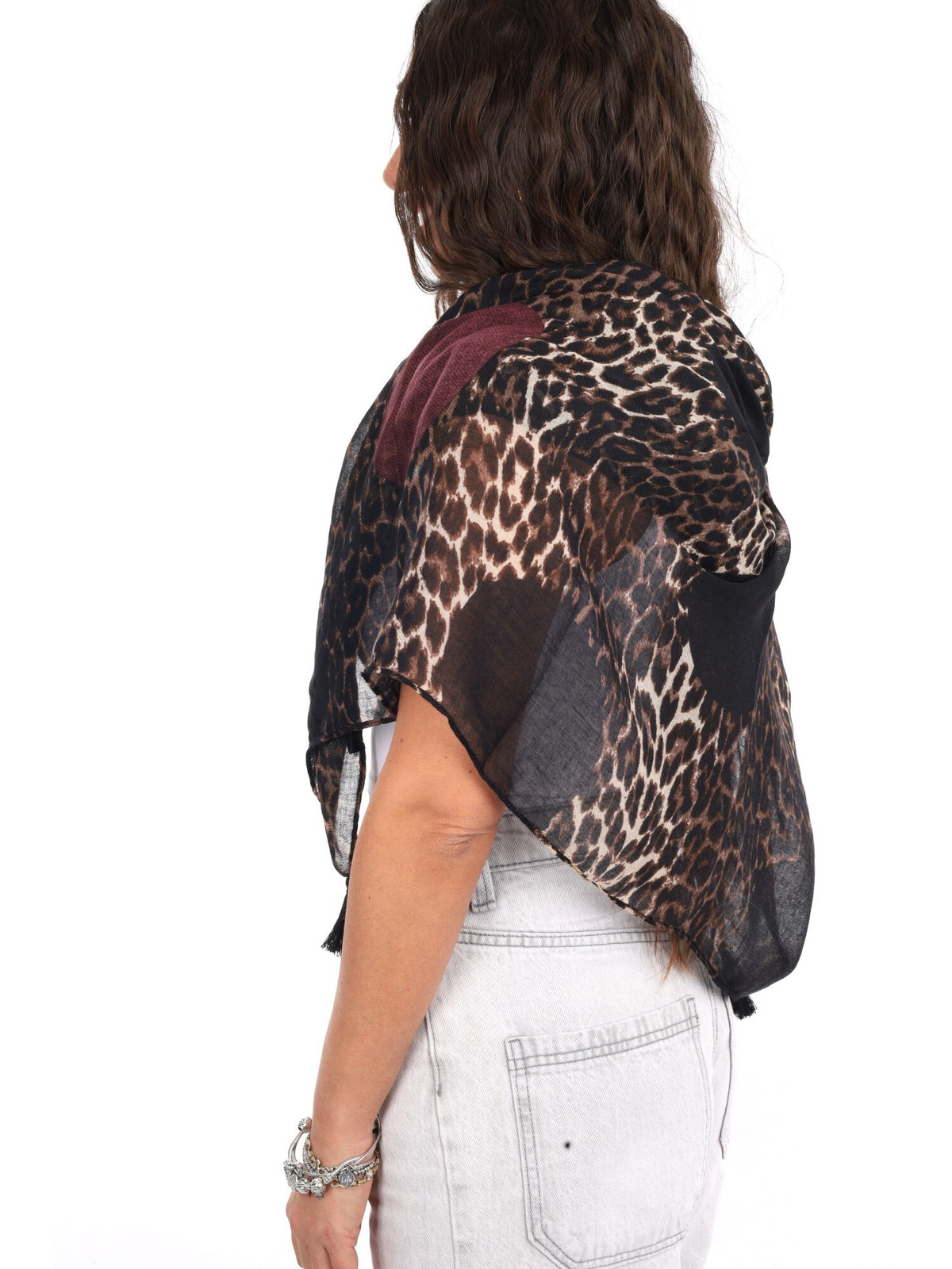 Pashbag kensington pashmina da unisex maculato