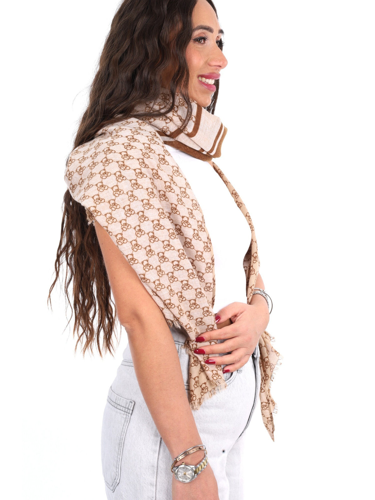 Pashbag soho pashmina da unisex beige