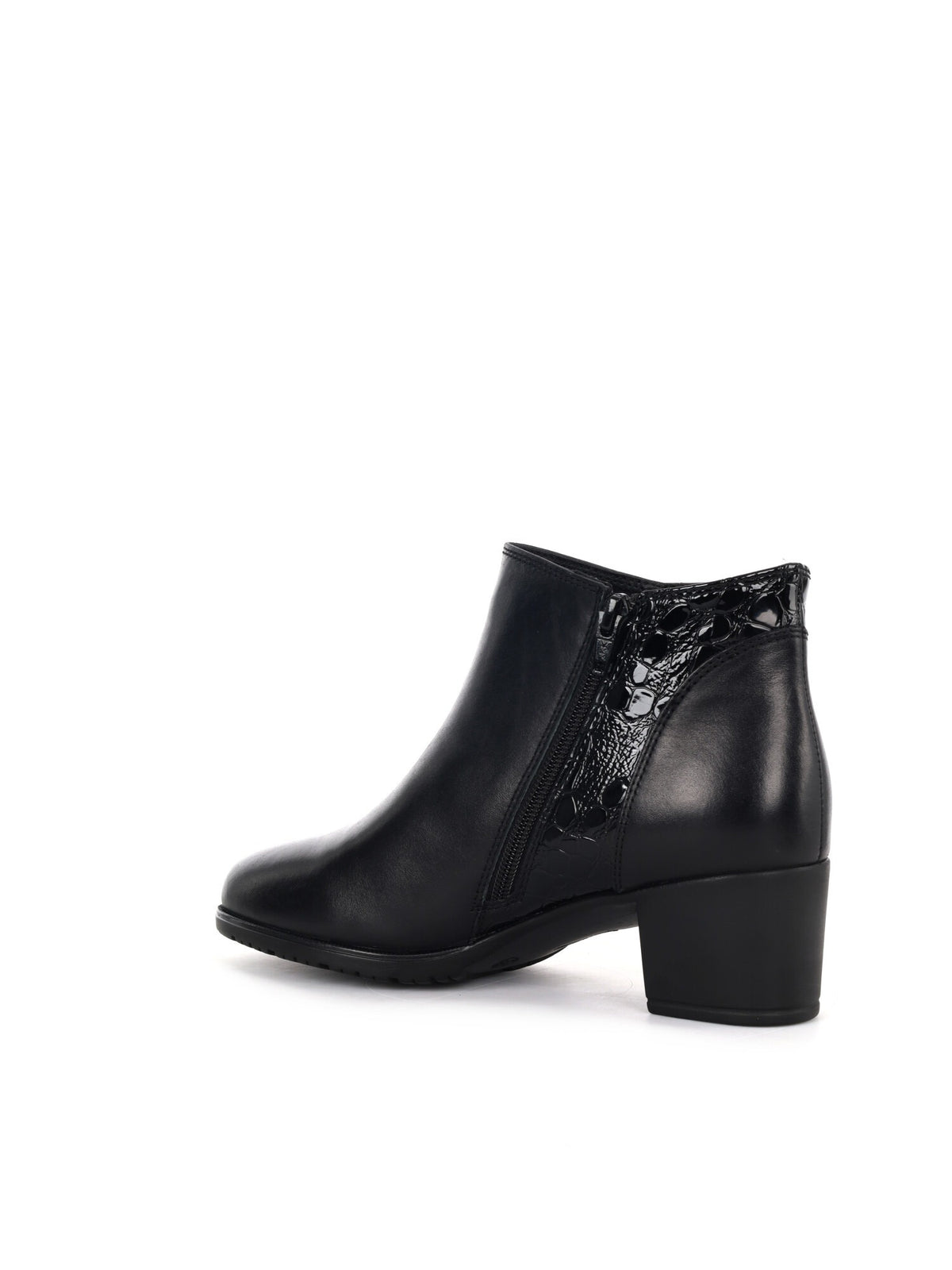 Shoelab stivaletto stivale da donna nero