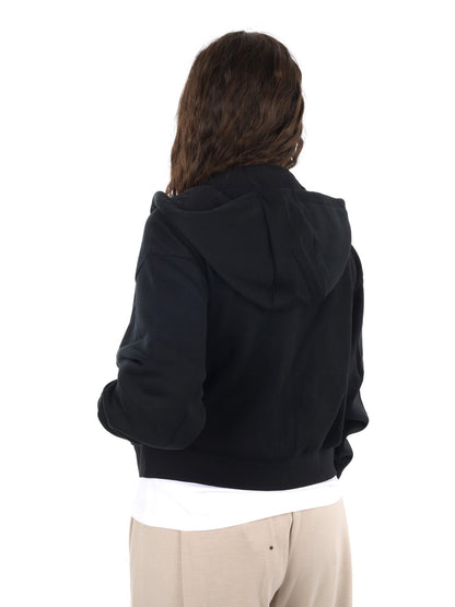 Guess brianna fullzi felpa da donna nero