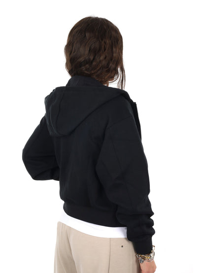Guess brianna fullzi felpa da donna nero