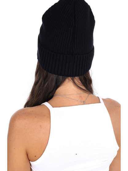 Guess poppy beanie cappello da unisex nero