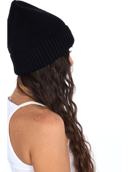 Guess poppy beanie cappello da unisex nero