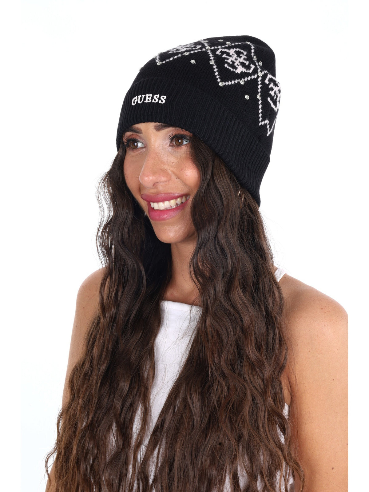 Guess lily 4G cappello da unisex nero