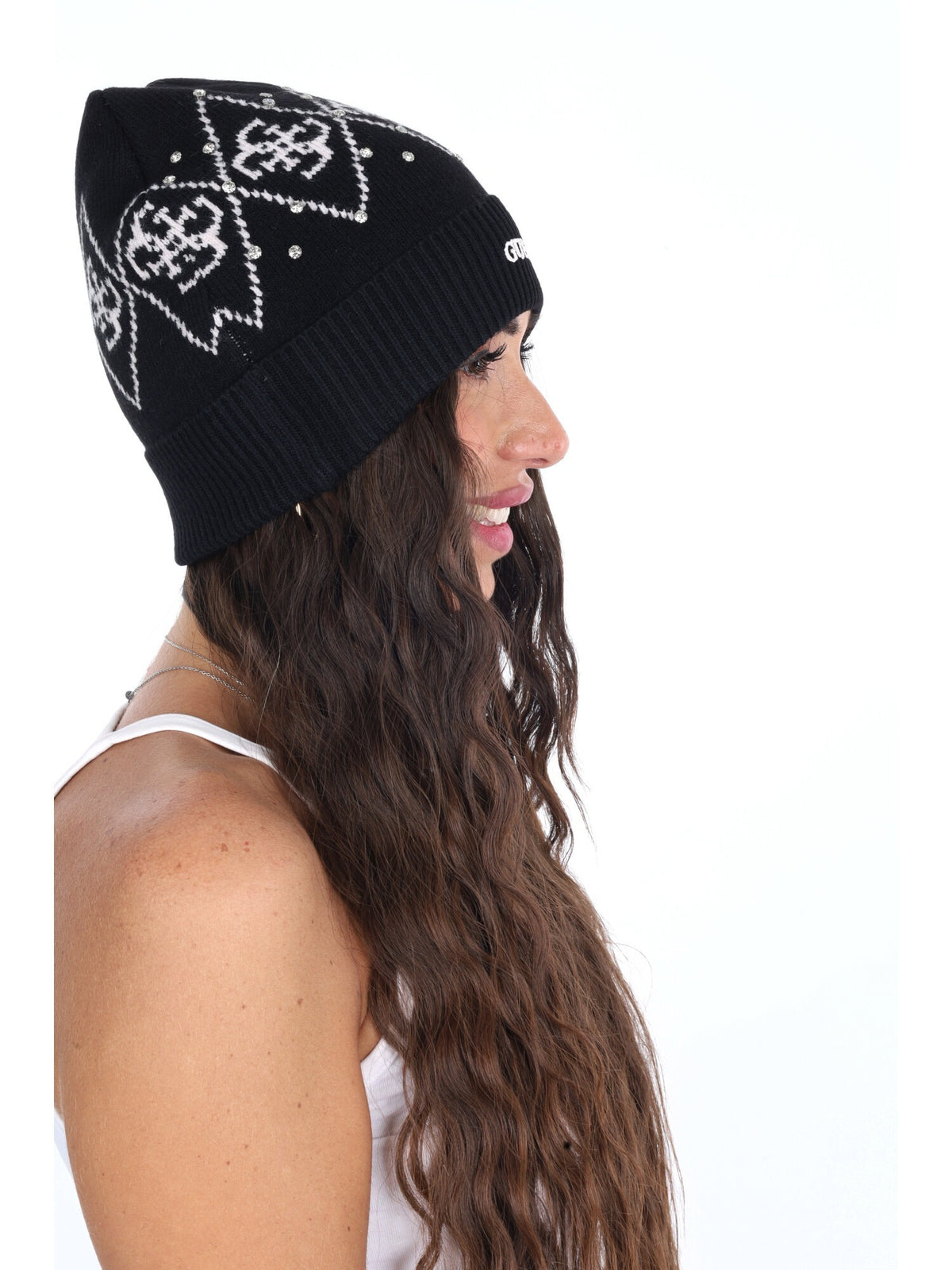 Guess lily 4G cappello da unisex nero