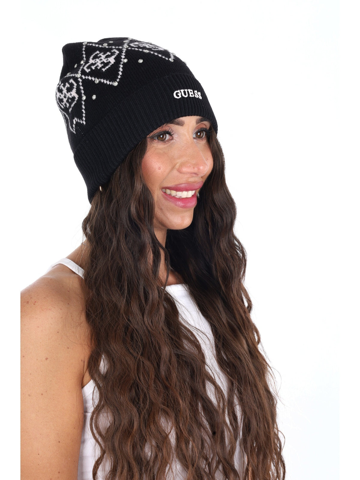Guess lily 4G cappello da unisex nero