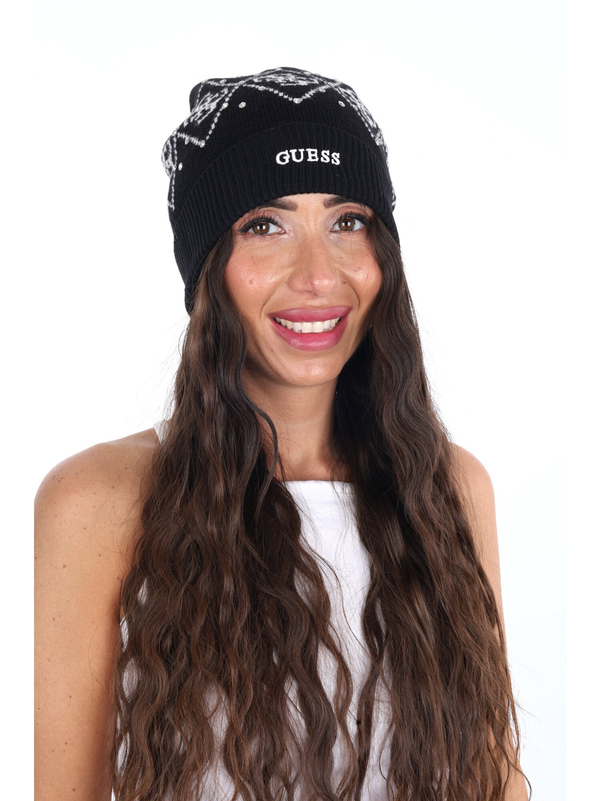 Guess lily 4G cappello da unisex nero
