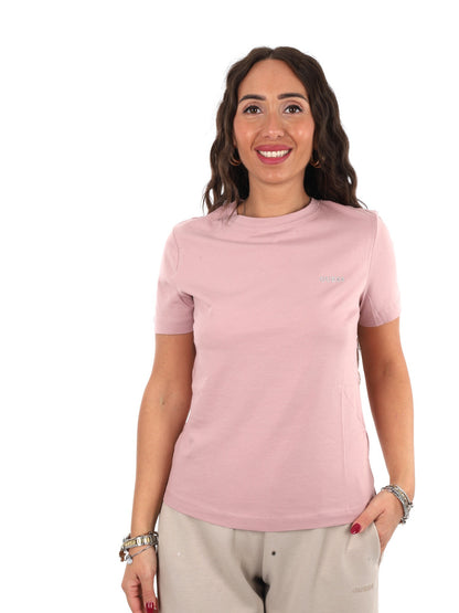 Guess tracey t-shirt da donna rosa