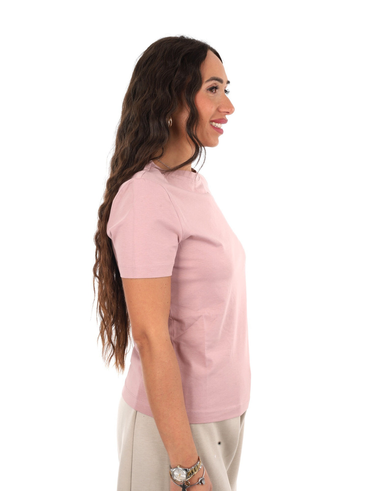 Guess tracey t-shirt da donna rosa