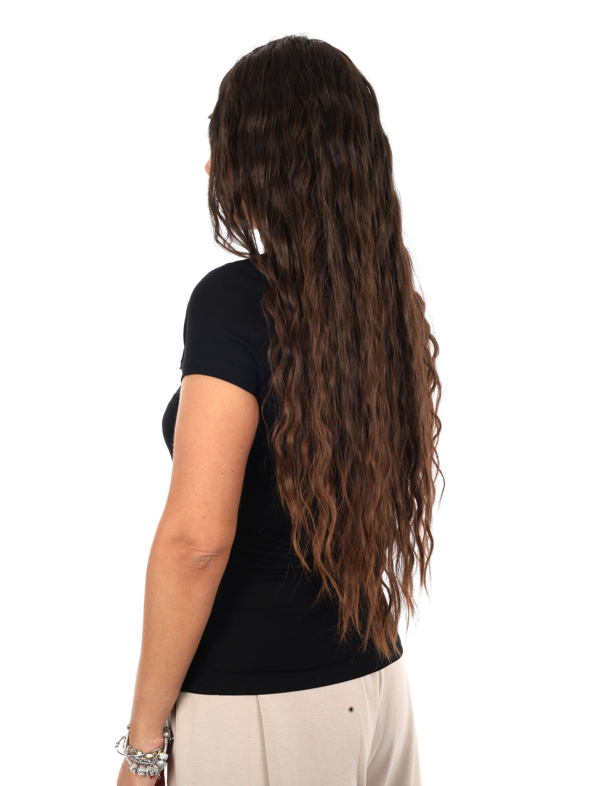 Guess avery t-shirt da donna nero
