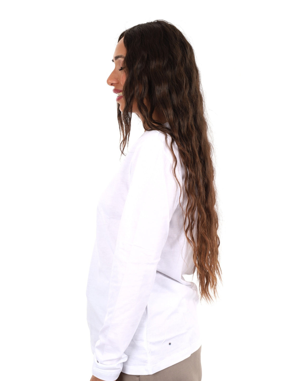 Armani excange t-sh t-shirt da donna bianco