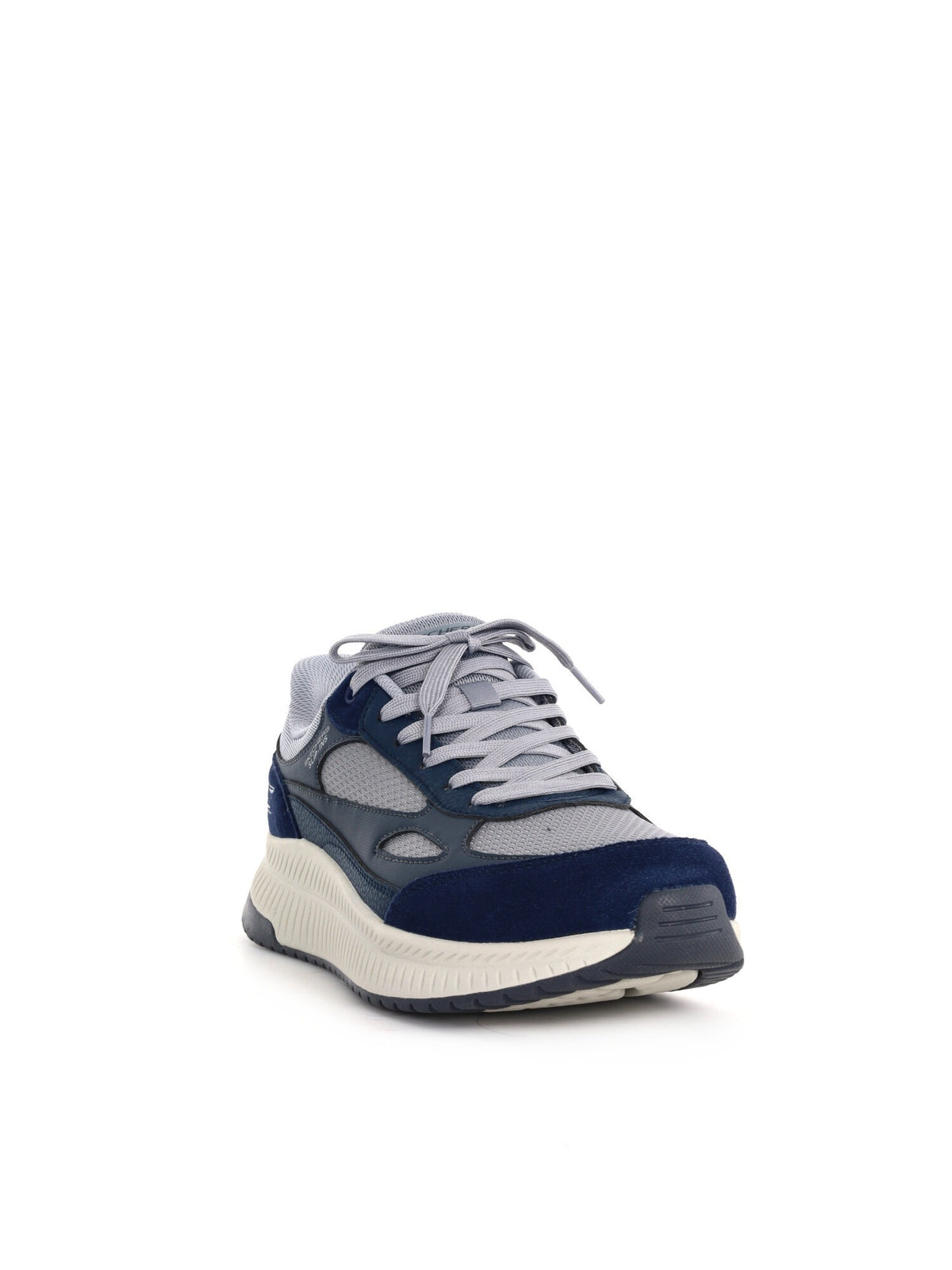 Skechers bobs squad sneakers da uomo blu-grigio