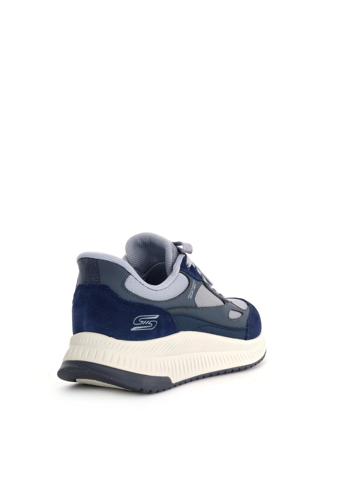 Skechers bobs squad sneakers da uomo blu-grigio