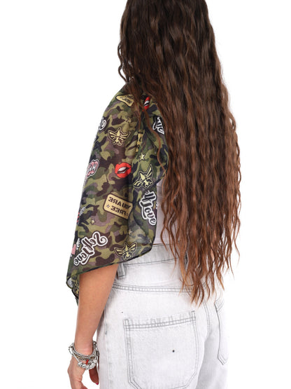 Pashbag pashmina da unisex mimetico