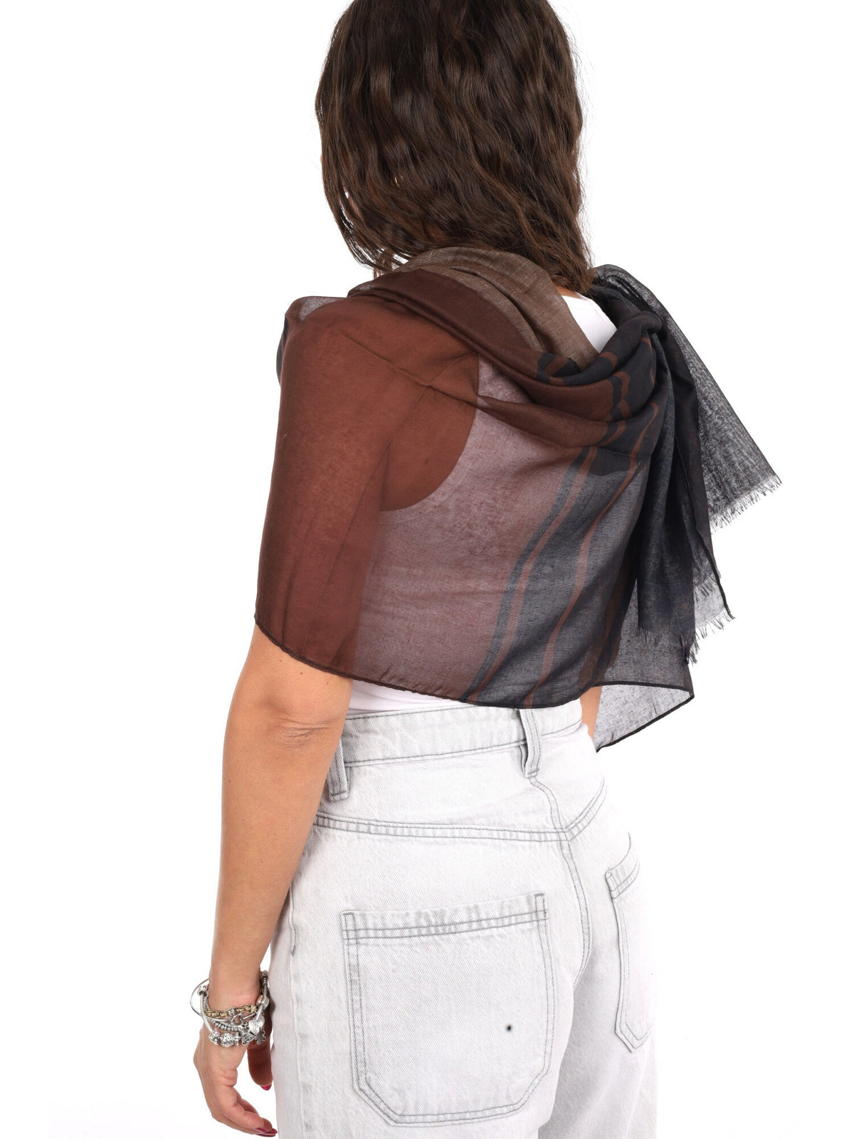 Pashbag soho pure pashmina da unisex nero