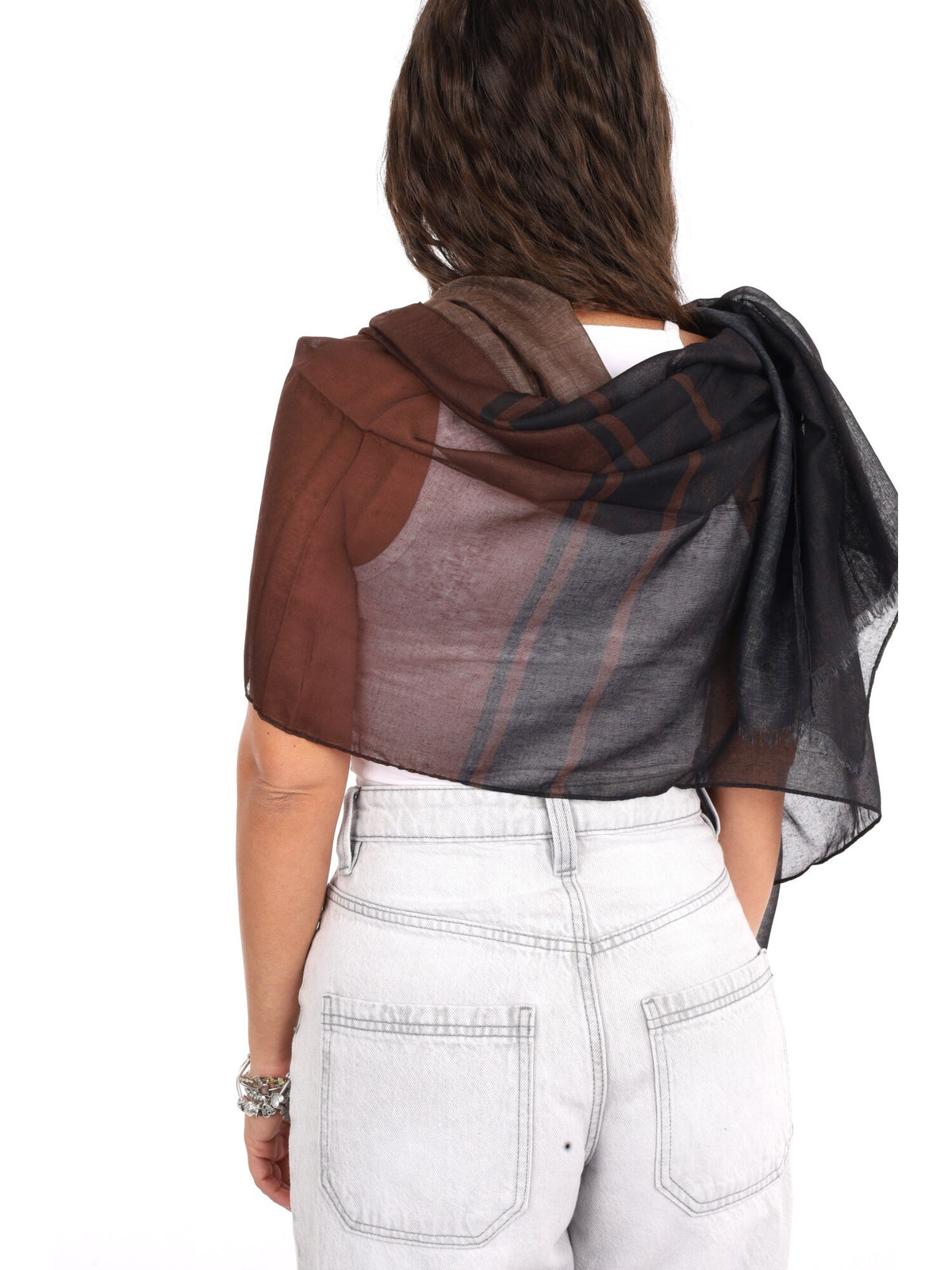 Pashbag soho pure pashmina da unisex nero