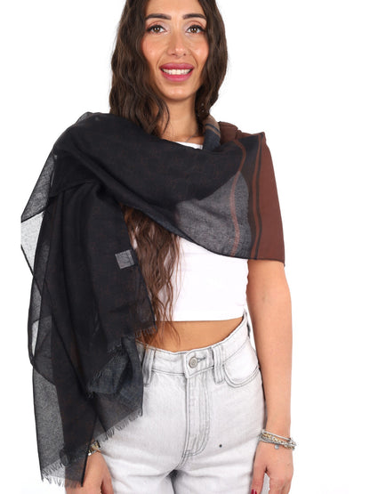 Pashbag soho pure pashmina da unisex nero