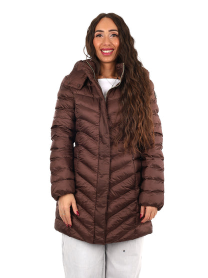 EA7 winter jacket giubbino da donna marrone