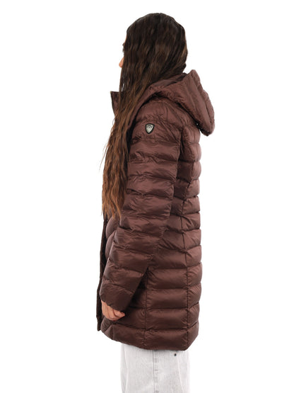 EA7 winter jacket giubbino da donna marrone