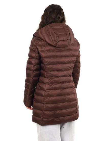 EA7 winter jacket giubbino da donna marrone