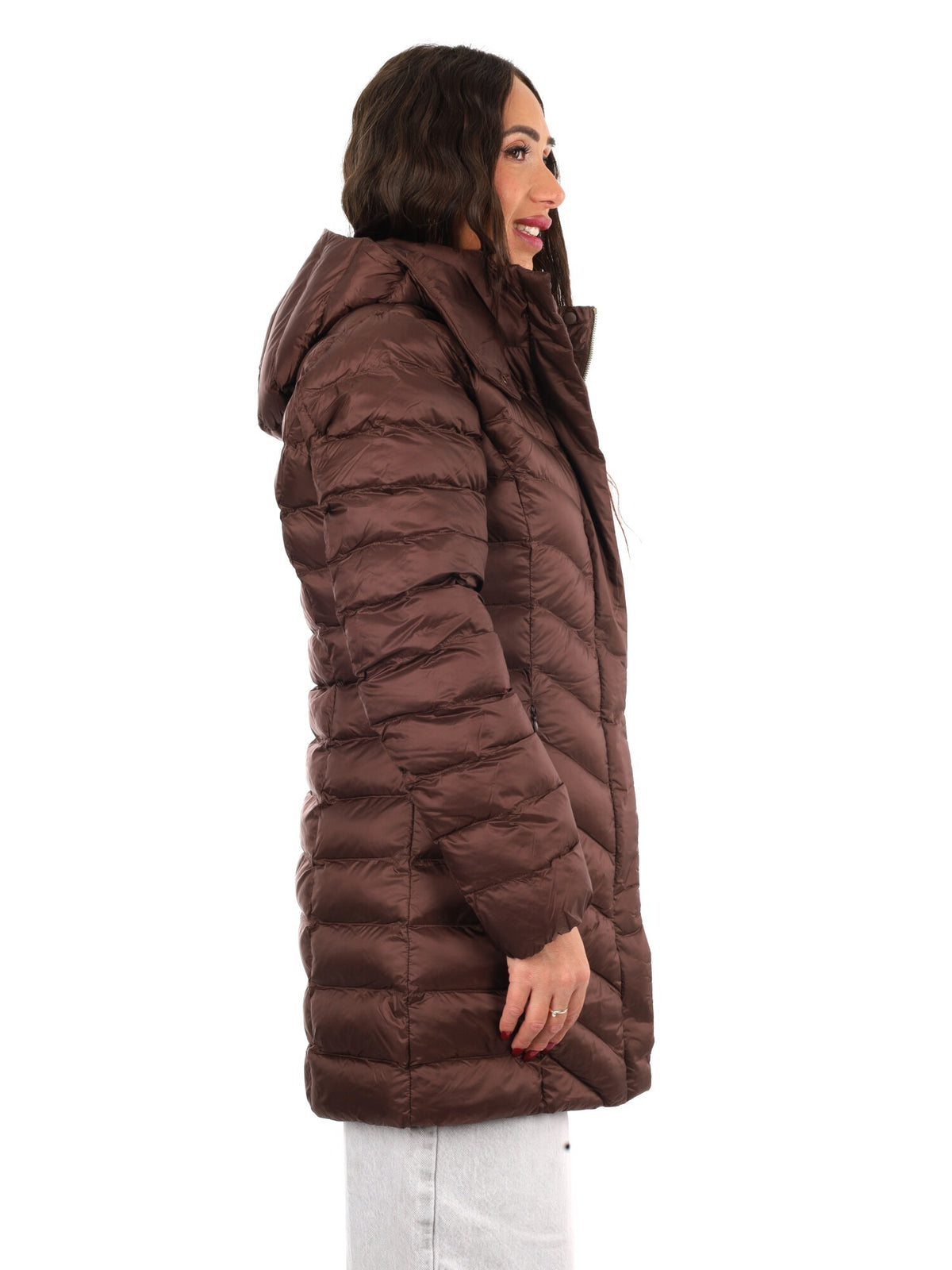 EA7 winter jacket giubbino da donna marrone