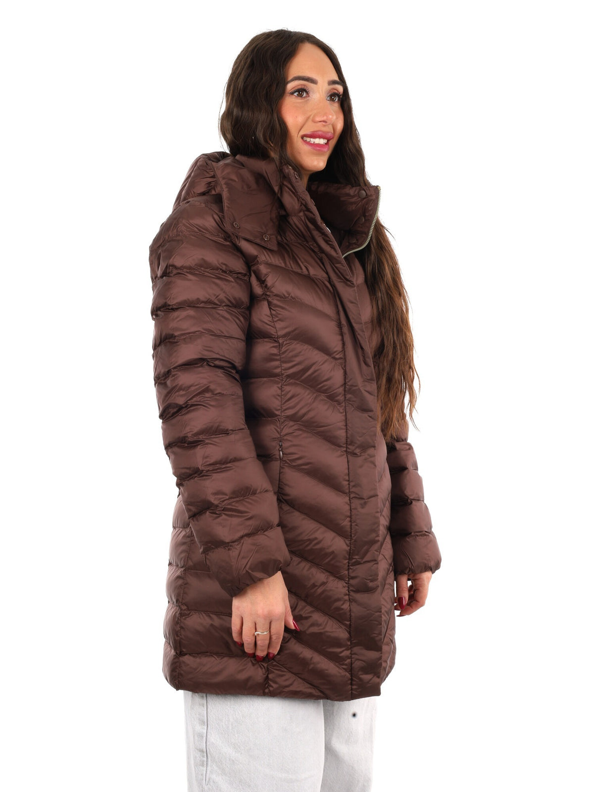 EA7 winter jacket giubbino da donna marrone