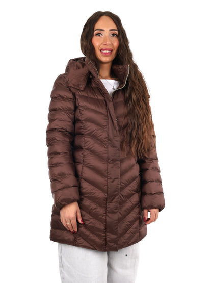 EA7 winter jacket giubbino da donna marrone
