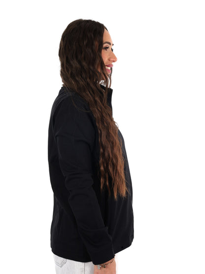 Freddy college luxe felpa da donna nero