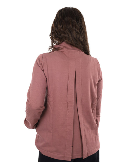 Freddy college luxe felpa da donna malva