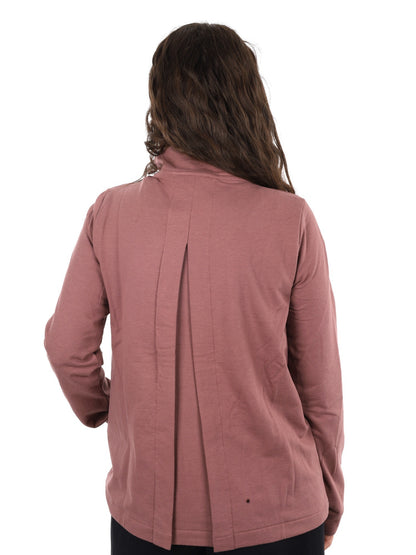 Freddy college luxe felpa da donna malva