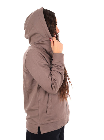 Freddy college luxe felpa da donna marrone