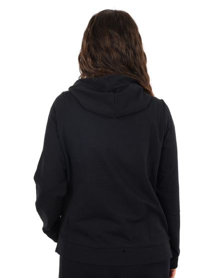 Freddy college luxe felpa da donna nero