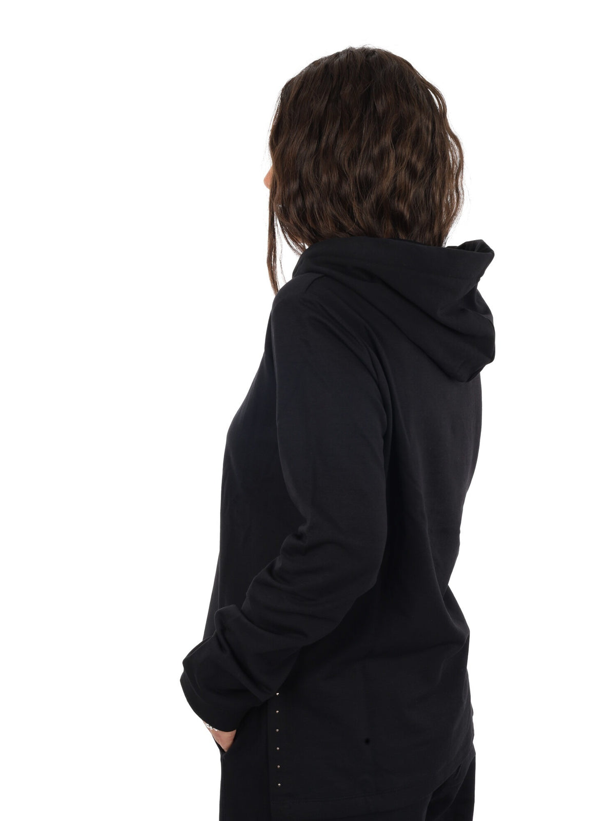 Freddy college luxe felpa da donna nero