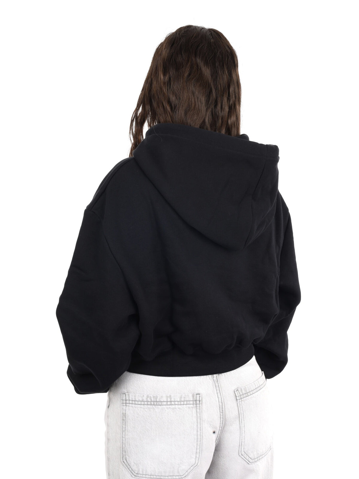 DS2 felpa cappuccio da donna nero