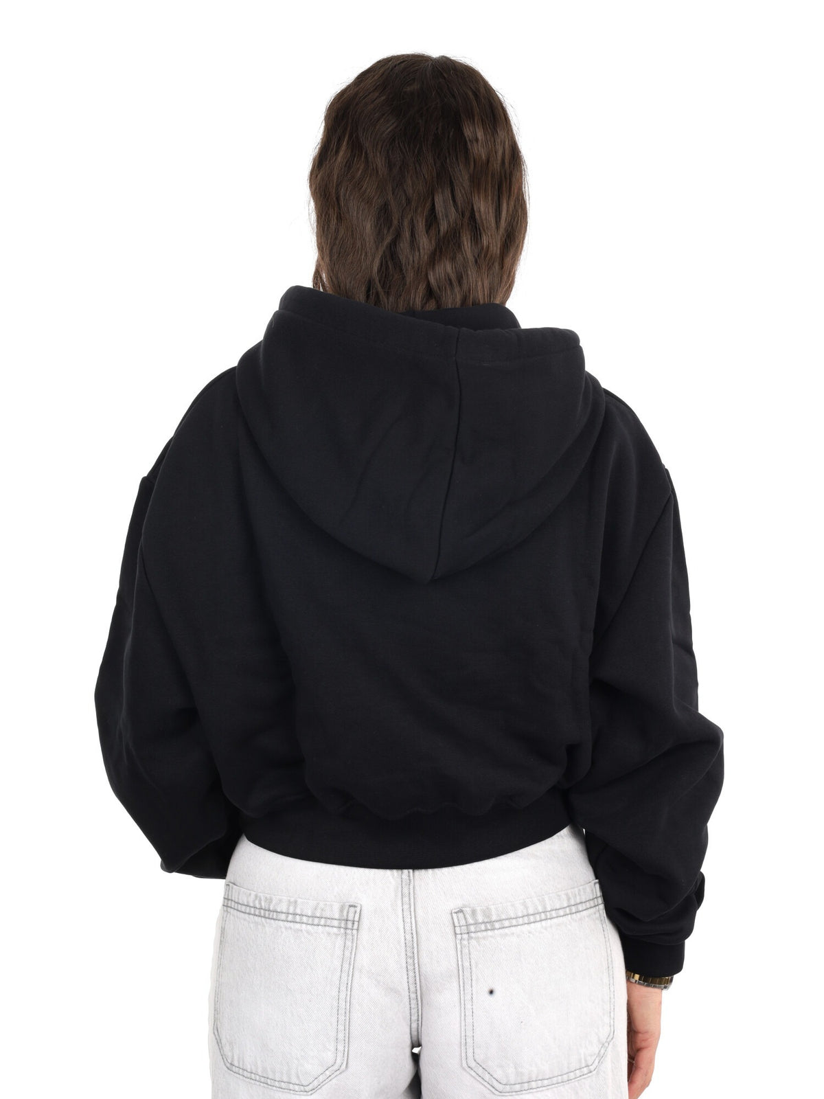 DS2 felpa cappuccio da donna nero