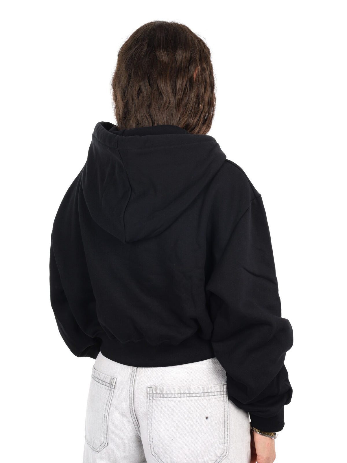 DS2 felpa cappuccio da donna nero