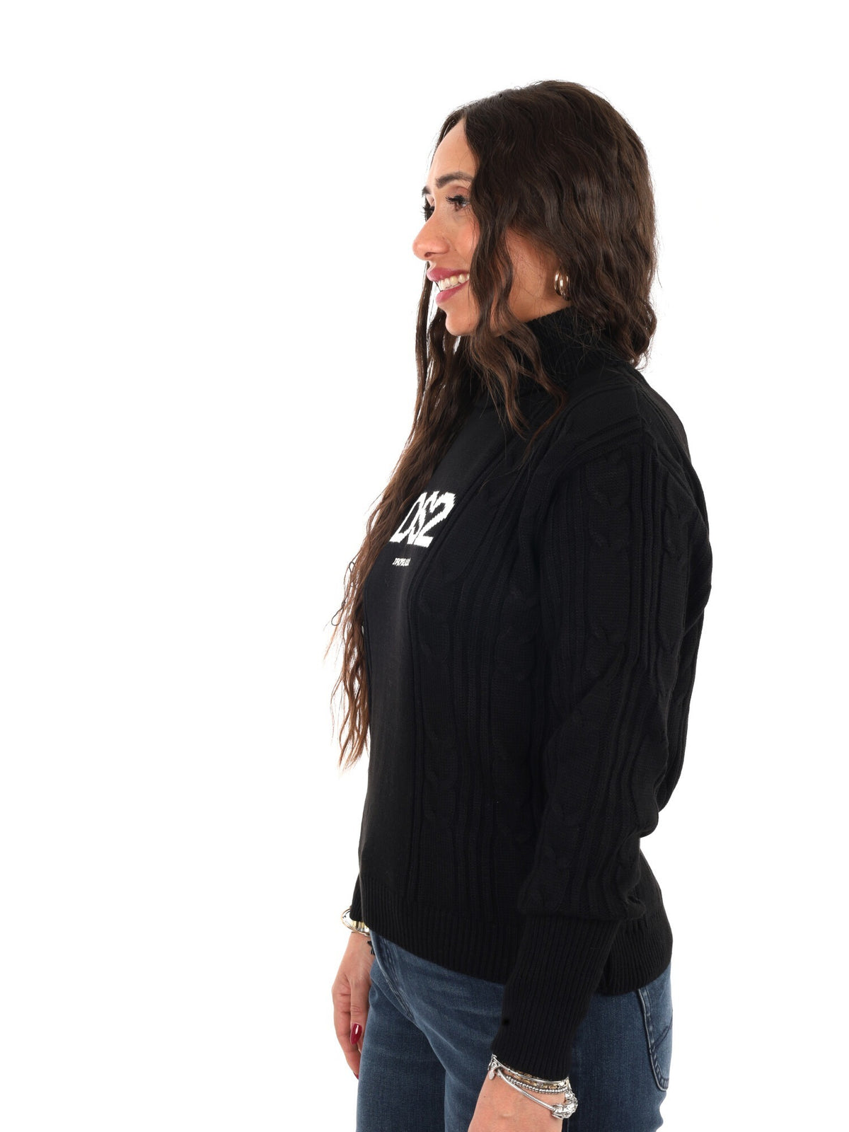 DS2 maglia da donna nero