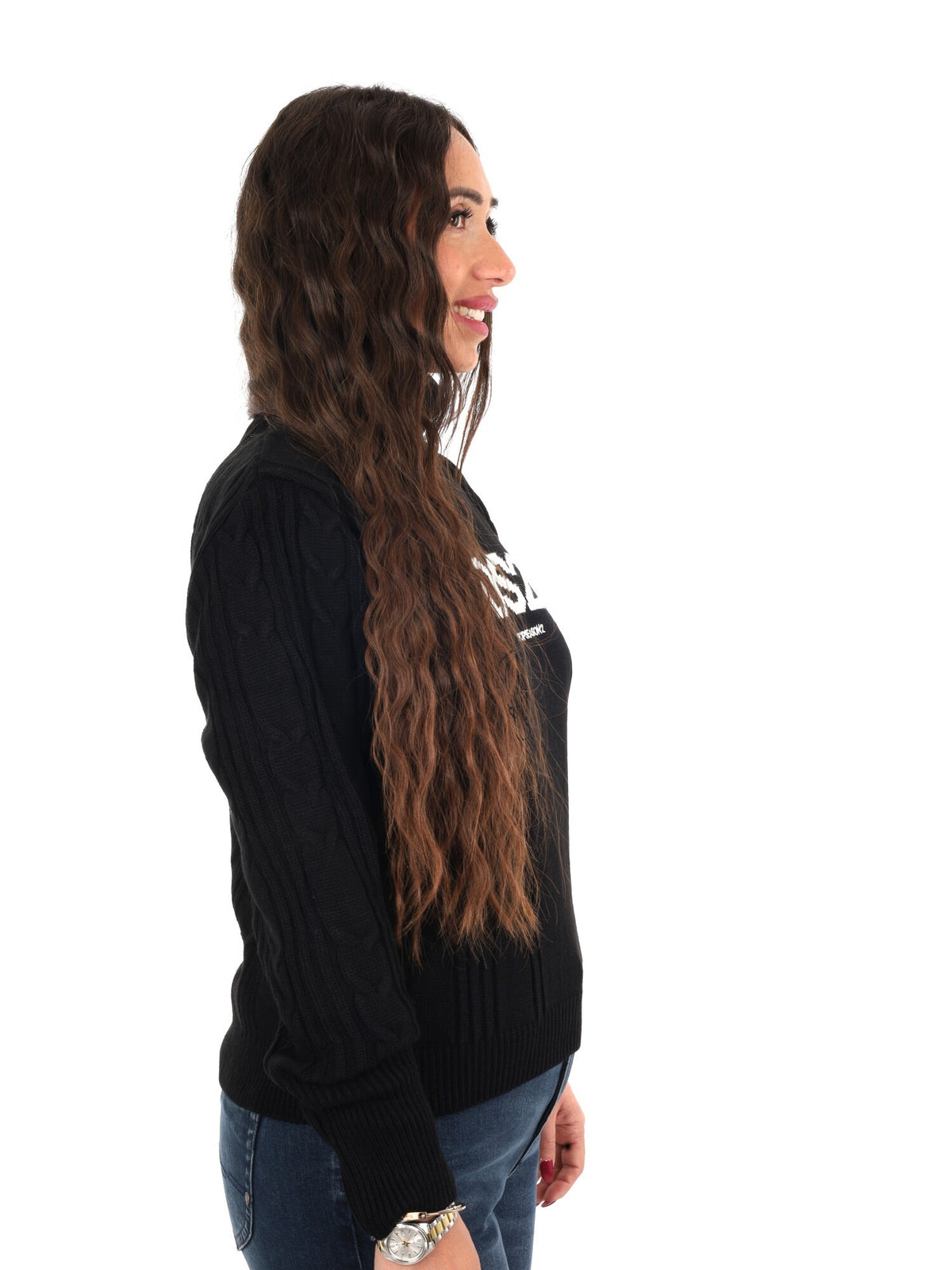 DS2 maglia da donna nero