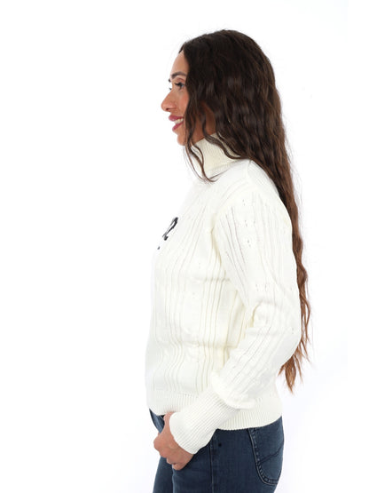 DS2 maglia da donna bianco