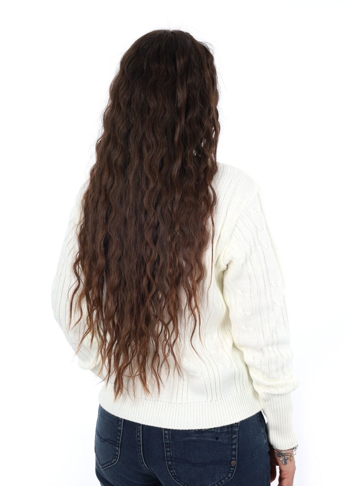 DS2 maglia da donna bianco