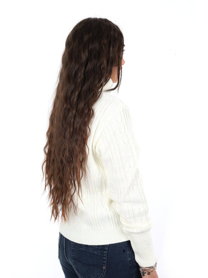 DS2 maglia da donna bianco