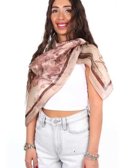 Y-not foulard rayon da unisex fantasia