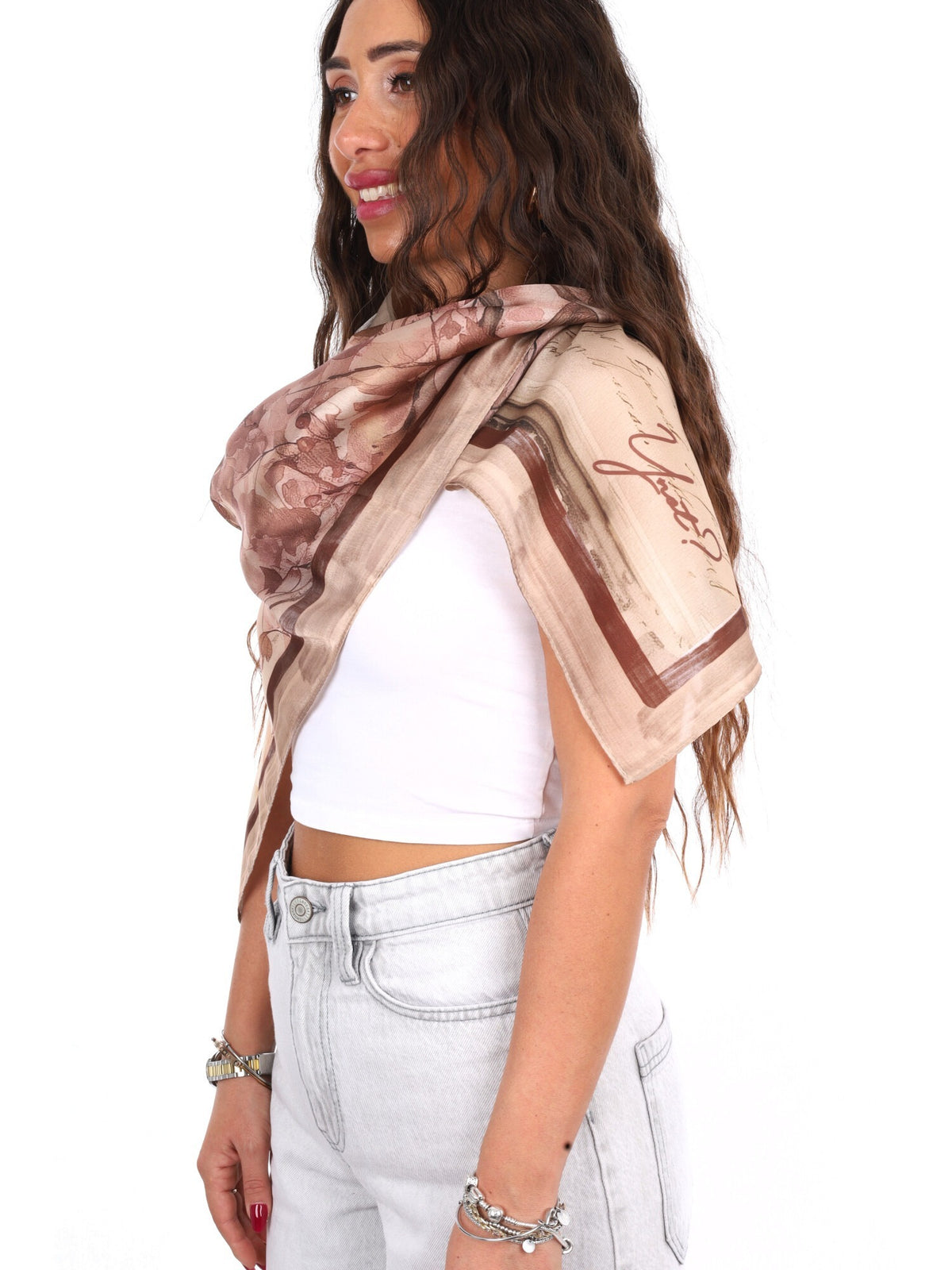 Y-not foulard rayon da unisex fantasia
